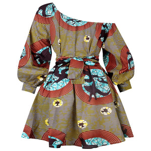 Women's Vintage African Evening Dress