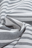 Striped Surplice Spaghetti Strap Cami