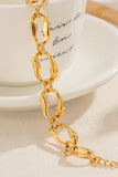 18K Gold-Plated Stainless Steel Necklace