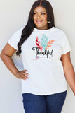 Simply Love Full Size THANKSFUL Graphic T-Shirt