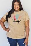 Simply Love Full Size THANKSFUL Graphic T-Shirt